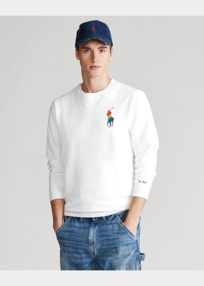 Polo Ralph Lauren Pride Fleece Sweatshirt Dame Danmark (ZHWAV6841)